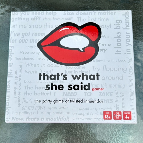 Thats What She Said Card Game - Picture 1 of 3
